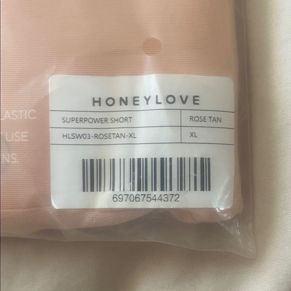 Honeylove Superpower Short in Rose Tan